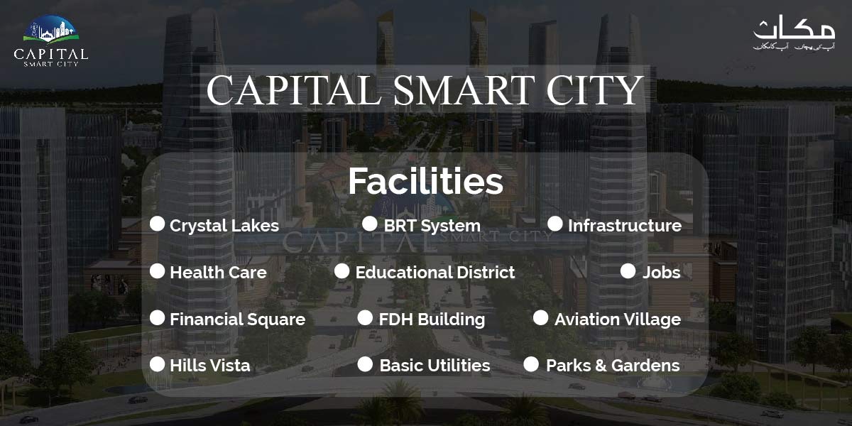 Capital Smart City Islamabad Facilities