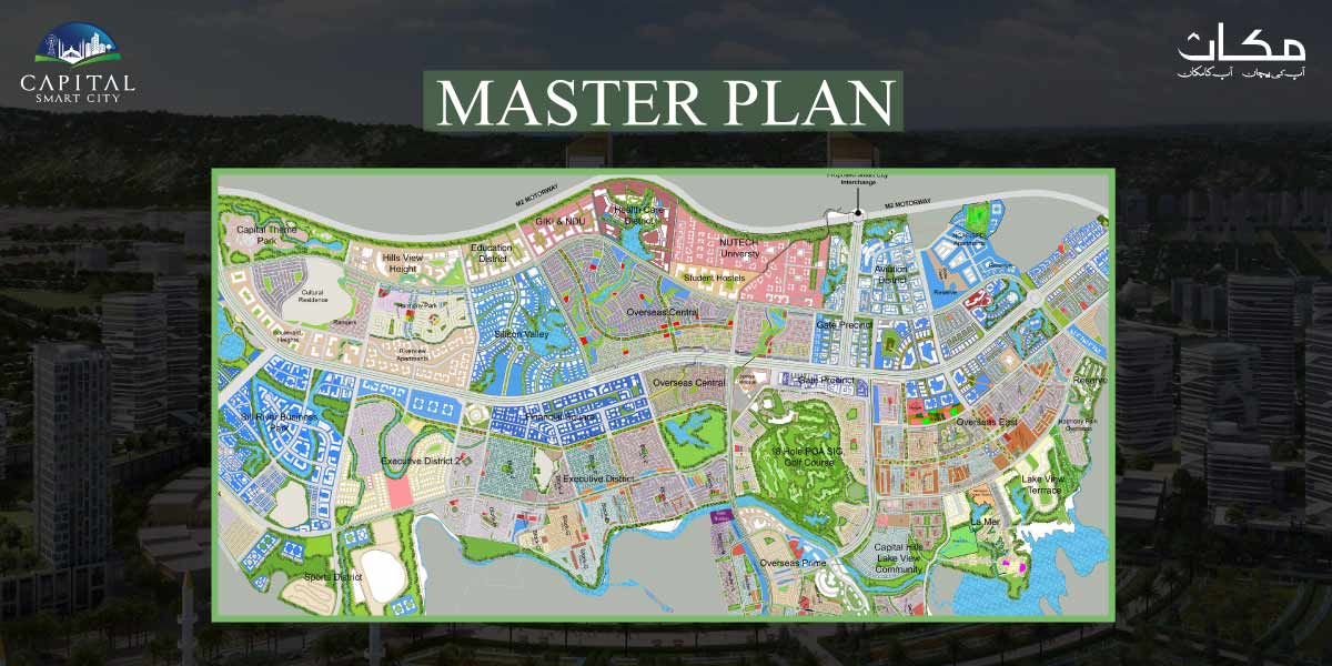 Capital Smart City Islamabad Master plan