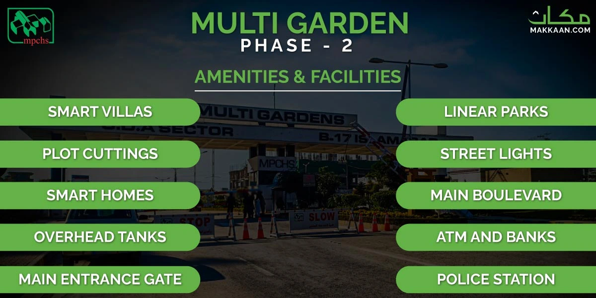 MPCHS Multi Garden Phase 2 Amenities & Facilities