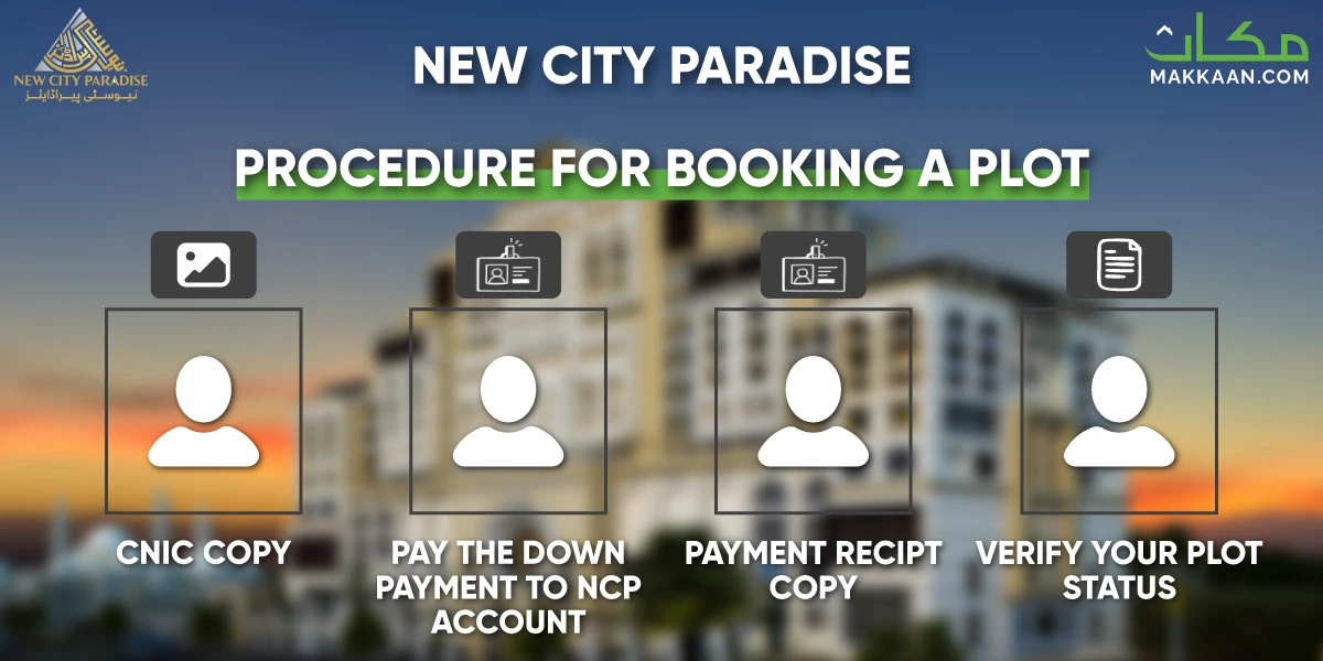 New City Paradise Booking a Plot Procedure