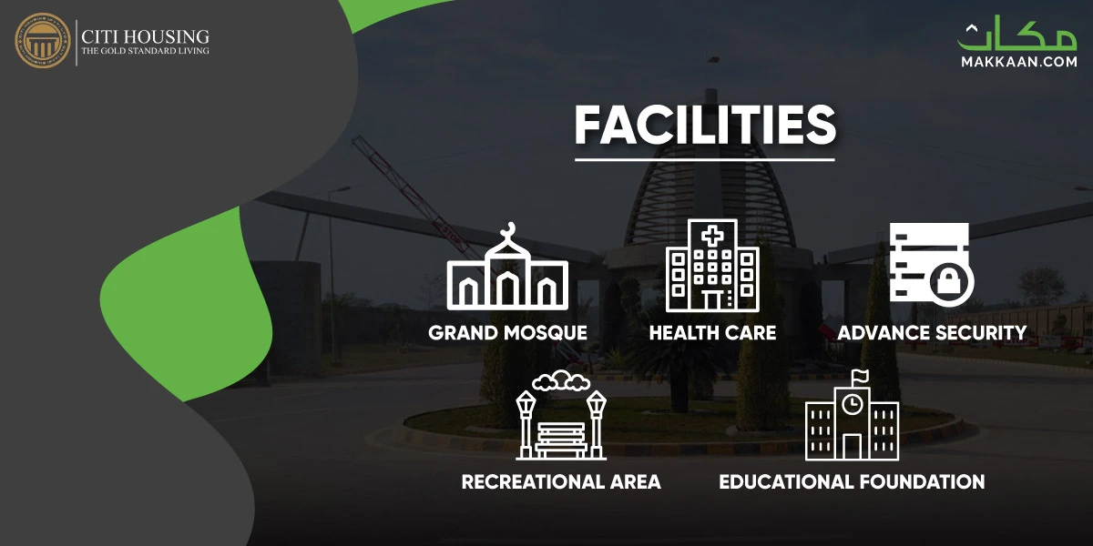 citi housing kharian facilities