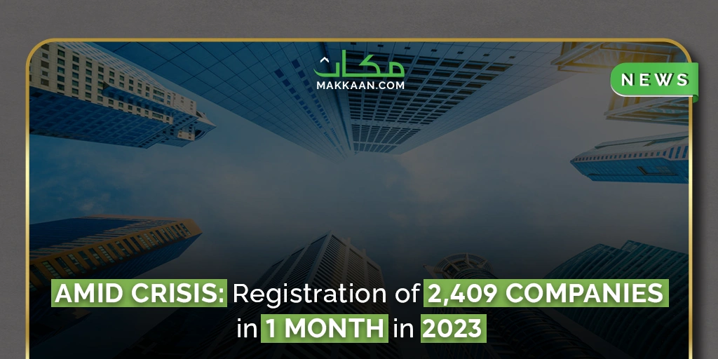 Amid Crisis Registration of 2,409 Companies in 1 Month in 2023