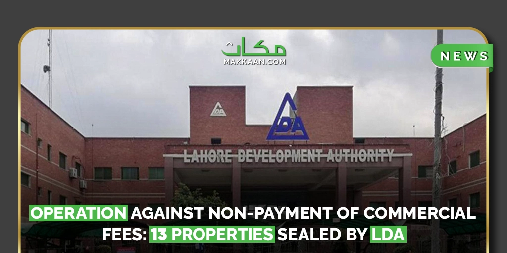 Non-payment properties sealed by LDA